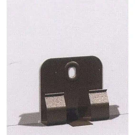 Clips de fixation 38.70.0 Métal 50 pièces Y compris vis et chevilles PROVISTON
