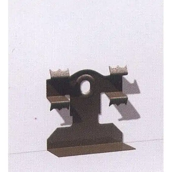 Clips de fixation 40.60.0 Métal 50 pièces Y compris vis et chevilles PROVISTON
