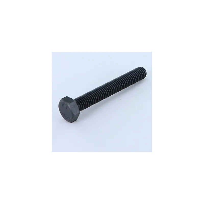 1 x Vis métaux Tête hexagonale TH M10X60 Classe 8.8 Acier brut