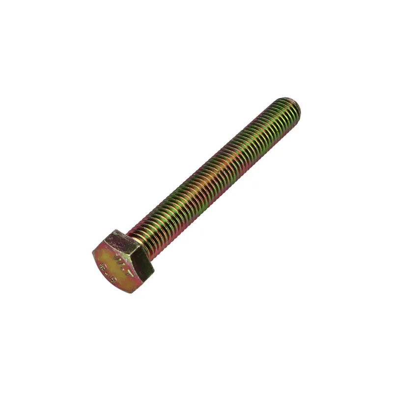 1 x Vis métaux Tête hexagonale TH M12X90 Classe 8.8 Bichromaté