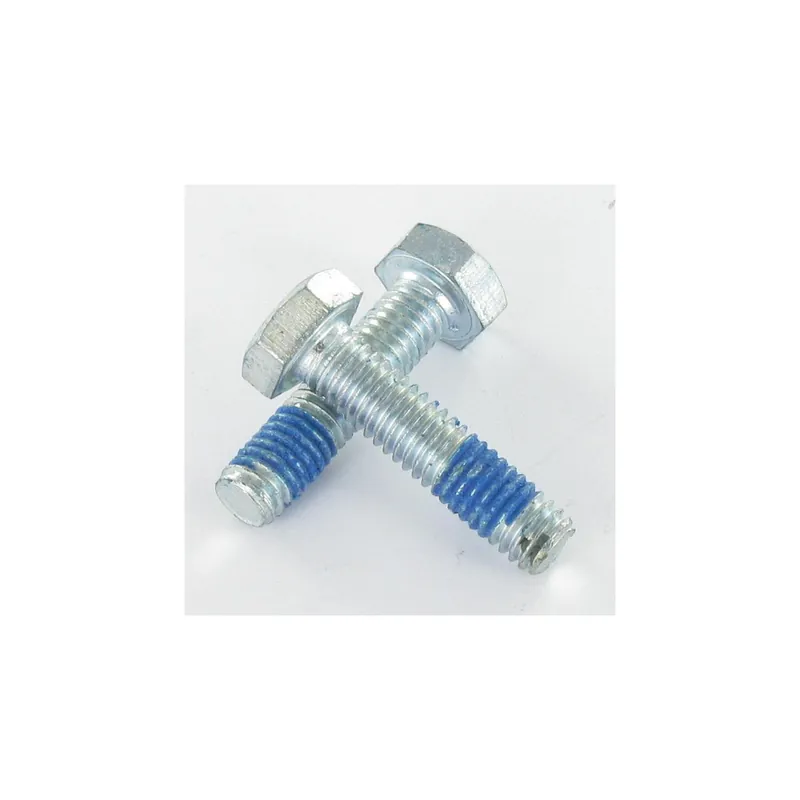 1 x Corps de boulon filetage partiel Tête hexagonale TH M8X45 Classe 6.8 Acier zingué Frein filet