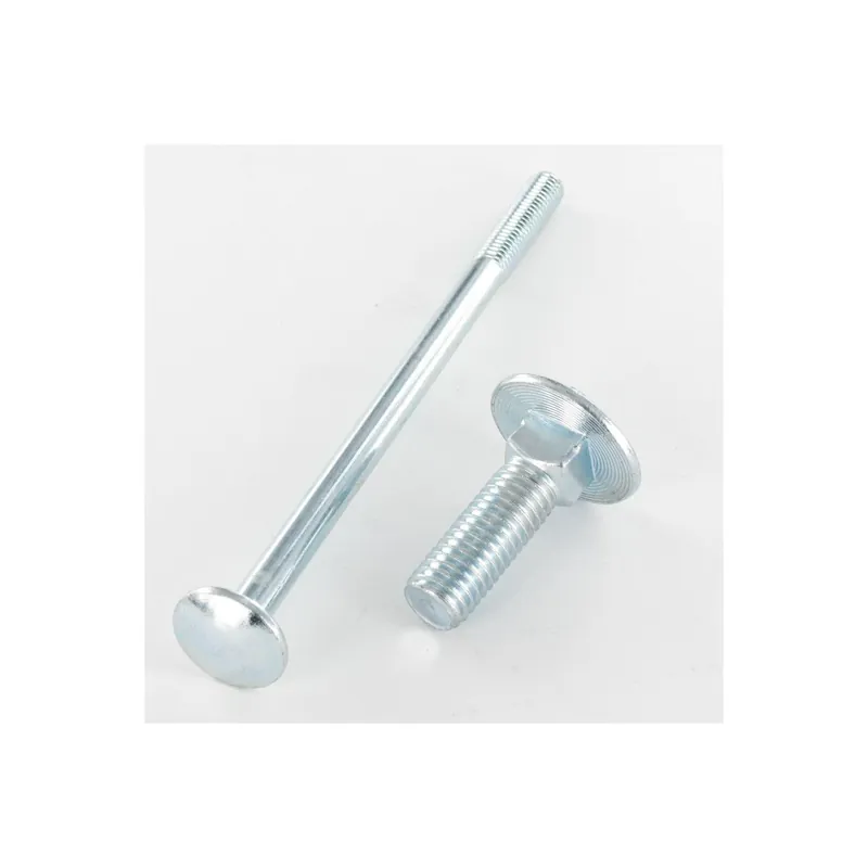 1 x TRCC JAPY tête ronde collet carré M12X136 Filetée sur 16 Carré 16X16X4 Acier zingué