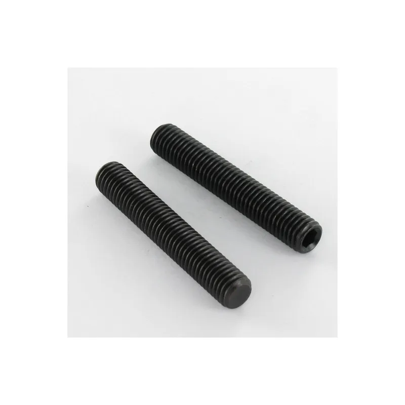 1 x Vis métaux Sans tête six pans creux (sthc) Clé de 4 HC4 M8X55 Bout plat Acier brut