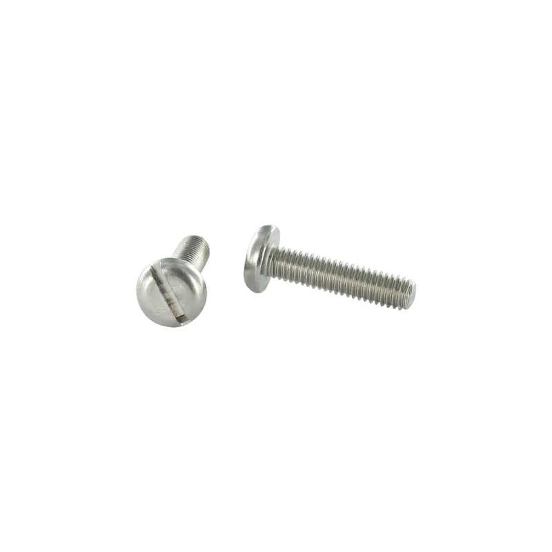 1 x Vis métaux Inox A2 Tête cylindrique large TCL Fendue M6X20