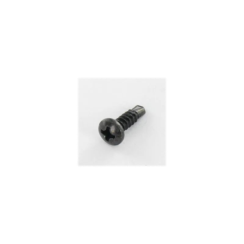 1 x Vis autoperceuse Tête cylindrique bombée TCB Phillips 3.5X9.5 TO Acier zingué noir