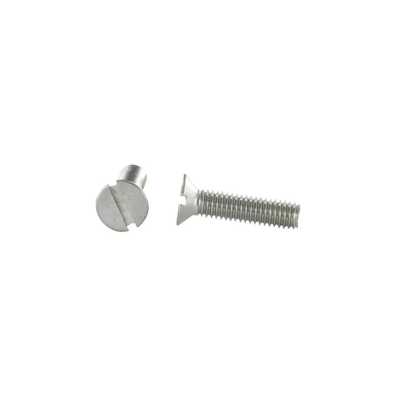 1 x Vis métaux Inox A2 Tête fraisée Fendue M4X35