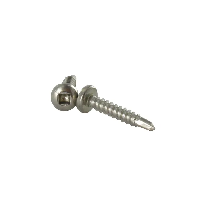 1 x Vis autoperceuse Tête cylindrique TC Carré 3.9X13 Empreinte carre 1 Inox A2