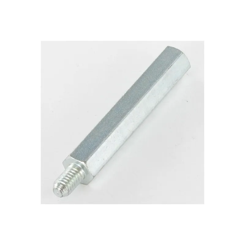 1 x Entretoise Hexagonal Mâle femelle M5/10 8X35 Filetée sur 10 Acier zingué
