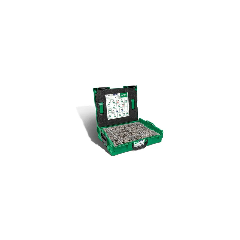 1 x Assortiment de 1070 Spax Tête fraisée T-STAR PLUS Inox A2