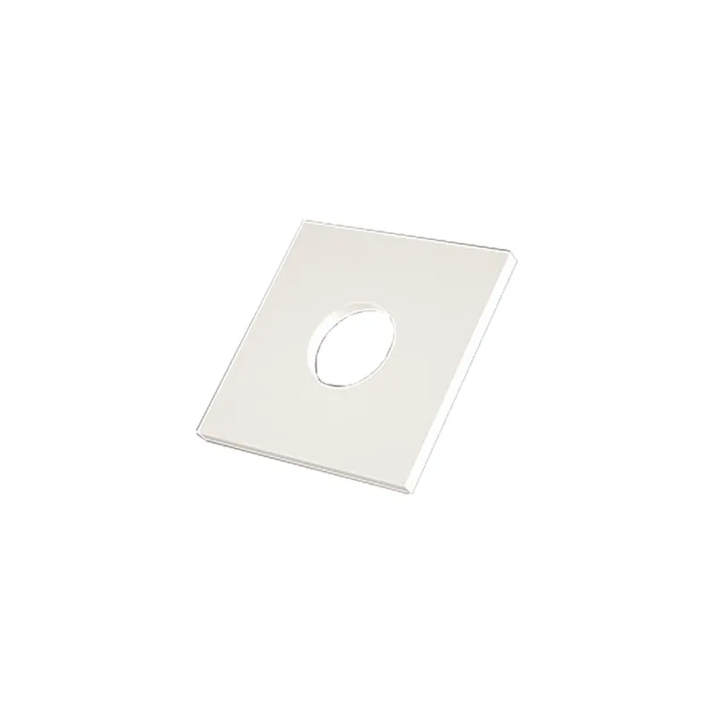 1 x Rondelle Carrée nylon naturel M16X50X5