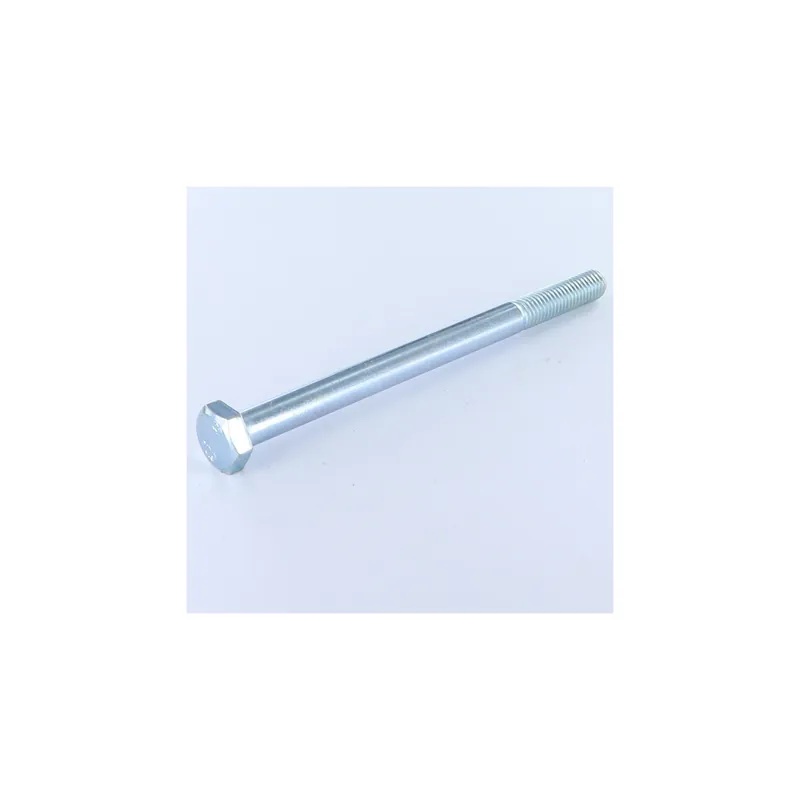 1 x Corps de boulon filetage partiel Tête hexagonale TH M16X140 Classe 10.9 Acier zingué