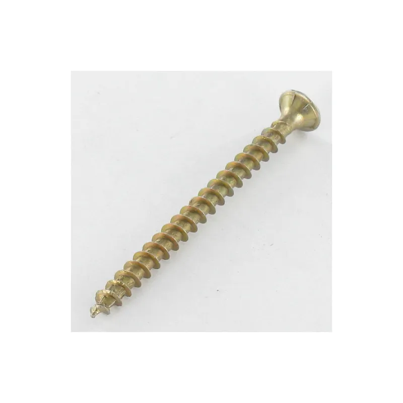 1 x Vis Spax Tête fraisée Pozi N°2 3.5X12 Diamètre de tête: 7 Filetage total YELLOX