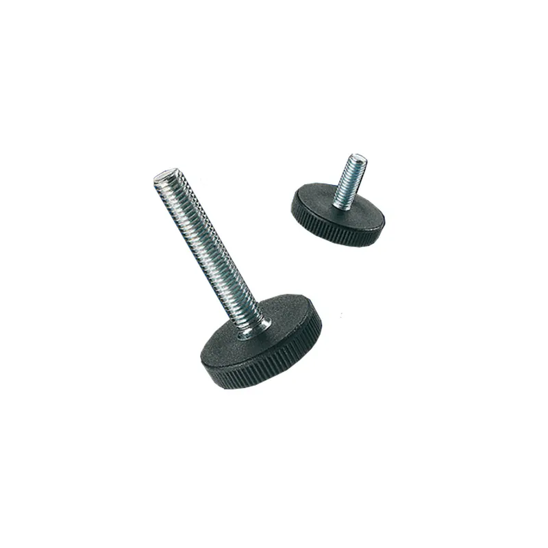 1 x PIED VErin réglable M6X25 Diamètre de tête: 20