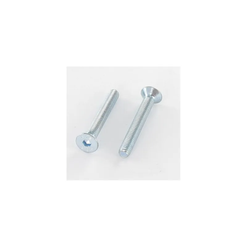 1 x Vis métaux FHC tête fraisée empreinte hexagonale creuse M12X30 Filetage total Classe 10.9 Clé de 8 HC8 Acier
