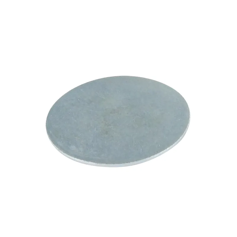 1 x Rondelle / Disque sans trou 30X3 Acier brut