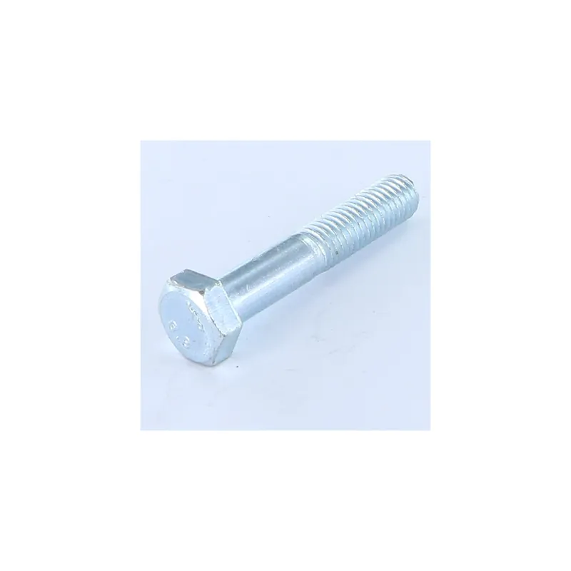 1 x Corps de boulon filetage partiel Tête hexagonale TH M8X40 Classe 8.8 Acier zingué