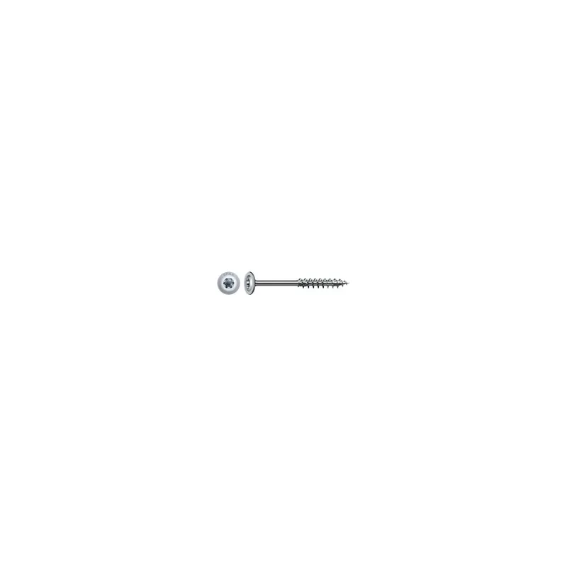 1 x Spax Vis bois Tête disque TORX T40 8X160 Filetée sur 80 4CUT WIROX