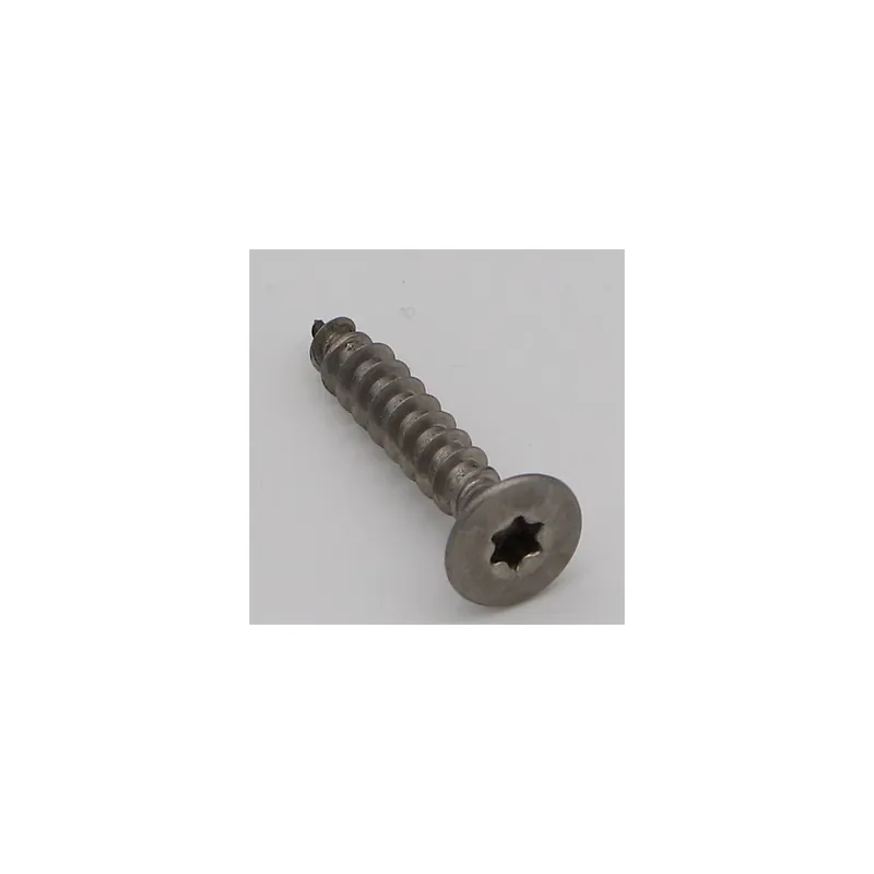 1 x VBA Vis bois agglo Tête fraisée TORX T20 4X80 Filetage total Inox A2