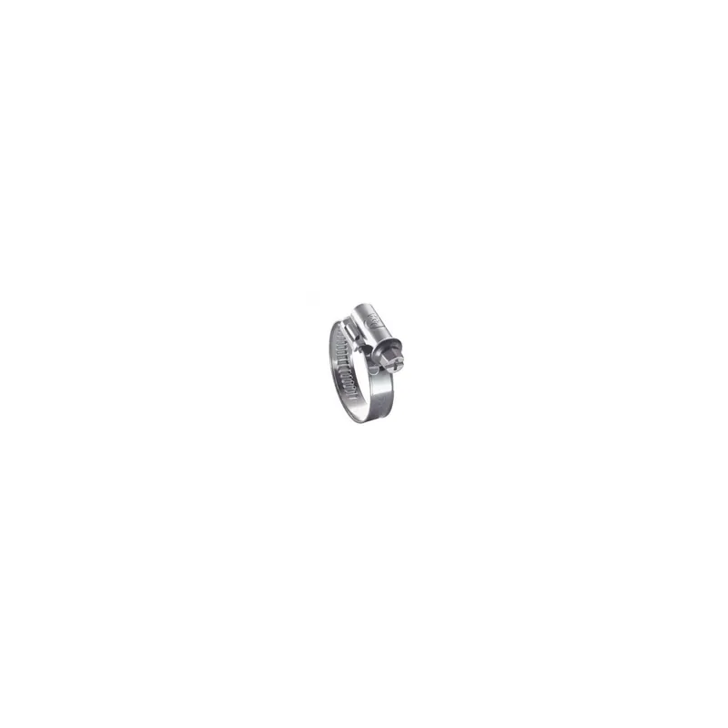 1 x Collier de serrage tête déportée bande non perforée de 12 Diamètre 25 à 40 Acier zingué W1