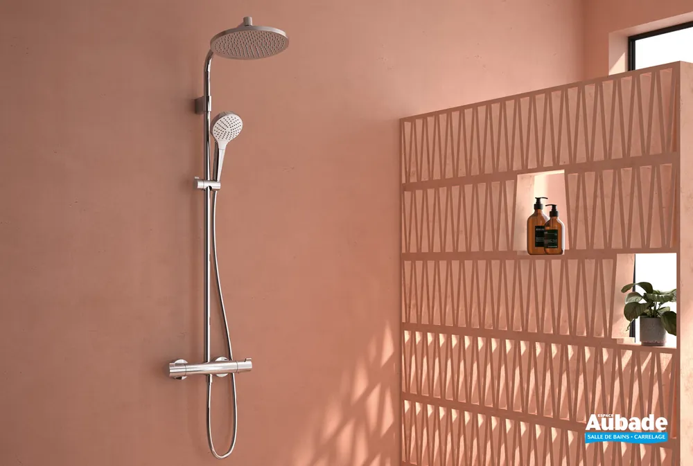 Colonne thermostatique Showerpipe TOP 240 par Hansgrohe