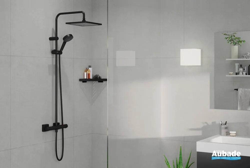 Colonne de douche Vernis Shape 240 Ecosmart de hansgrohe