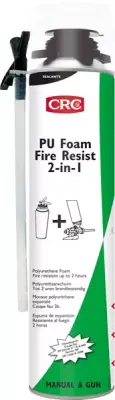 Mousse expansive polyuréthane coupe-feu 2 heures – 2 en 1
