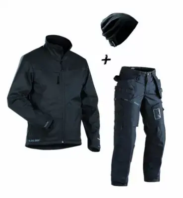 Pack 1 veste + 1 pantalon + 1 bonnet Blakläder