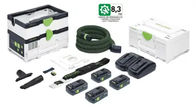 Aspirateur sans fil CTLC SYS HPC 4,0 I-Plus Festool
