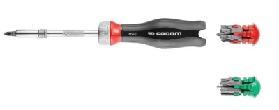 Tournevis Protwist à cliquet + 15 embouts FACOM