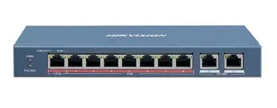 Switch PoE 2 link Hikvision