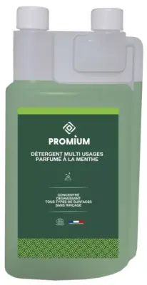 Détergent multi-usages parfumé à la menthe – Promium