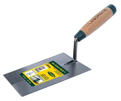 Truelle carrée 20 CM Manche Bois – LEBORGNE