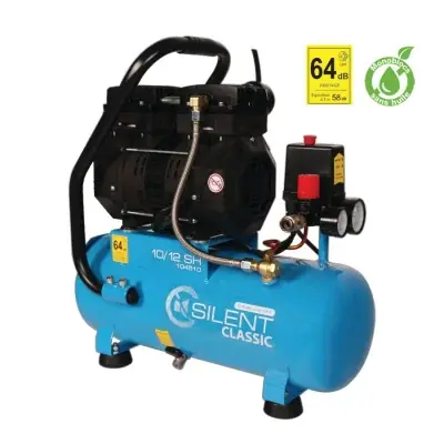 Compresseur monobloc sans huile SILENT CLASSIC 10/12 SH | LACME