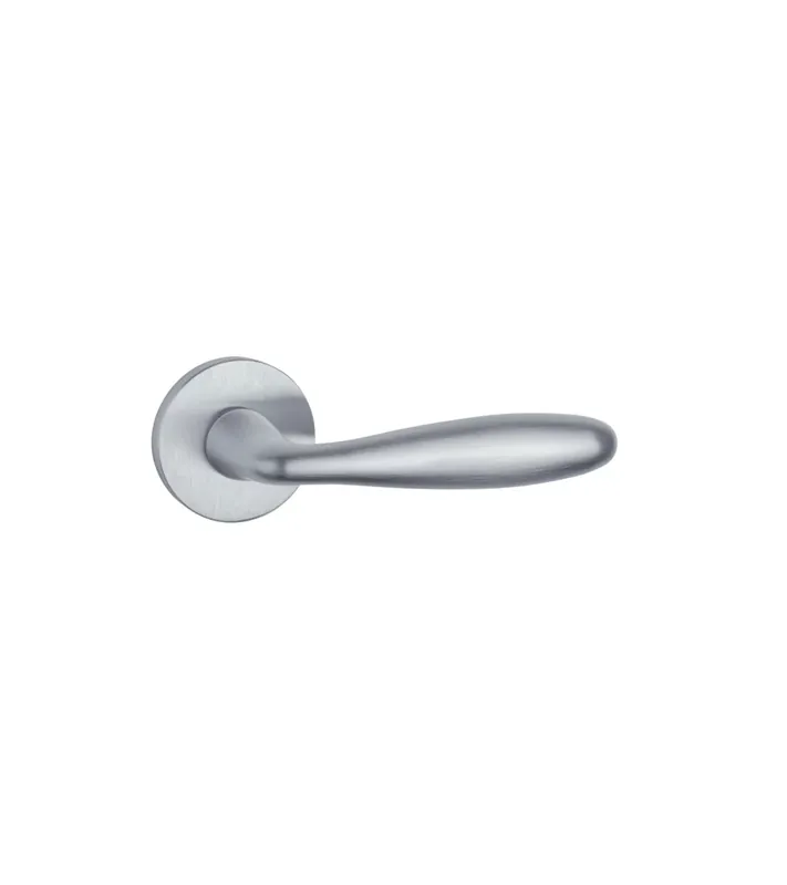 Poignée de porte chrome satiné VERBENA