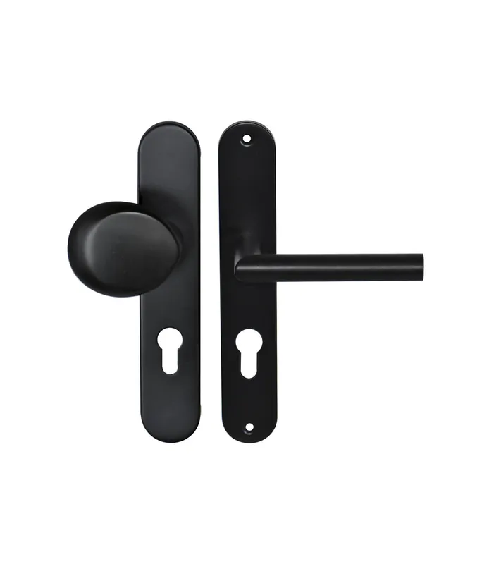 Poignée de porte palière Altesse noire – pour portes d&rsquo;entrée et de communication