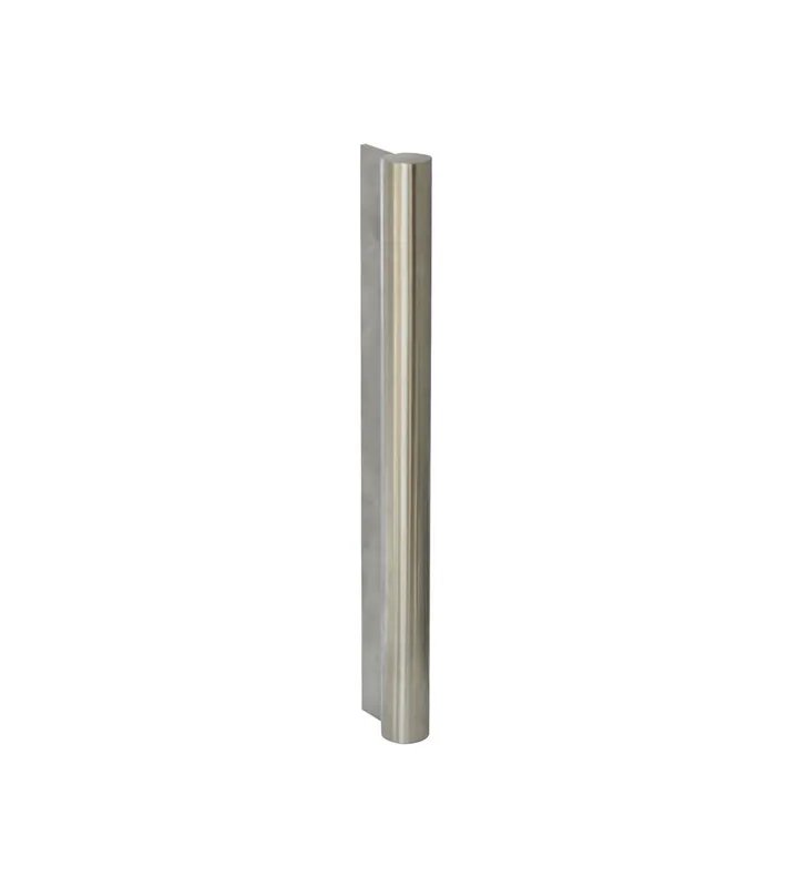 Barre de tirage anti-vandalisme inox 304 Ø38 – fixation traversante