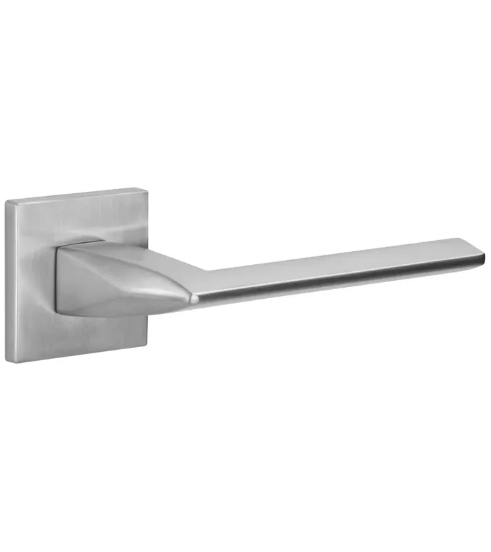 Poignées de porte chrome satiné EVER