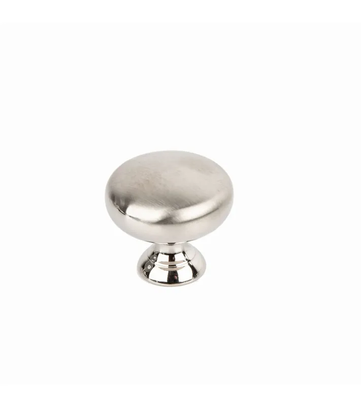 Bouton de meuble couleur acier inoxydable TORONTO