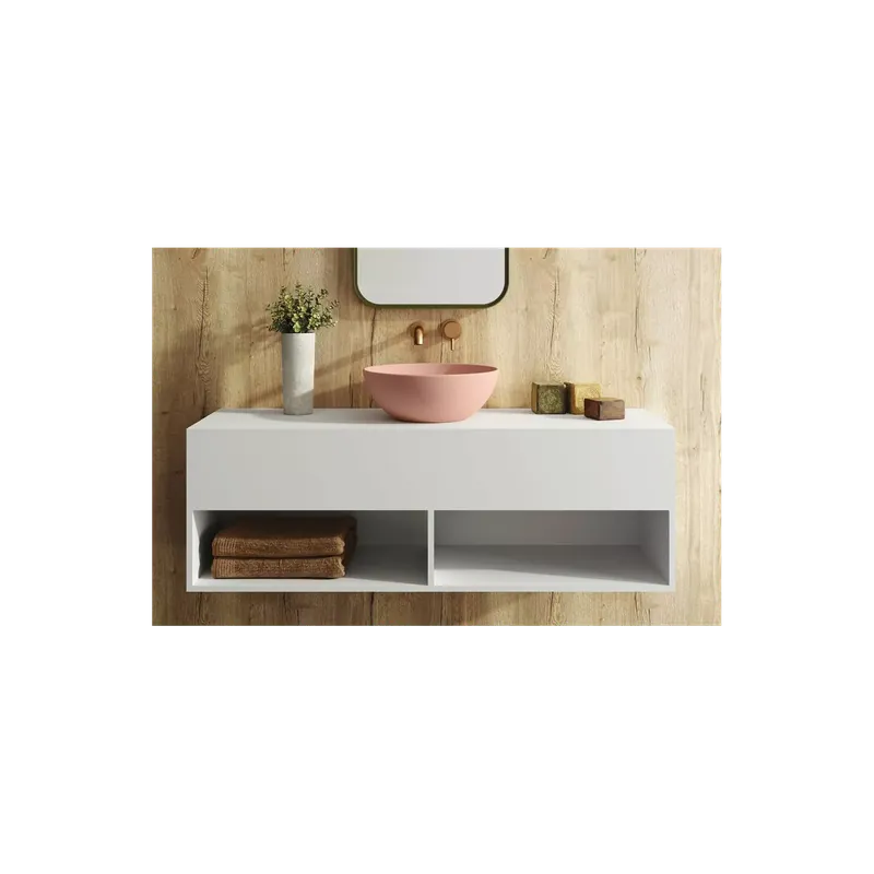 Meuble bain / plan de toilette pour vasque à poser ARTOP
