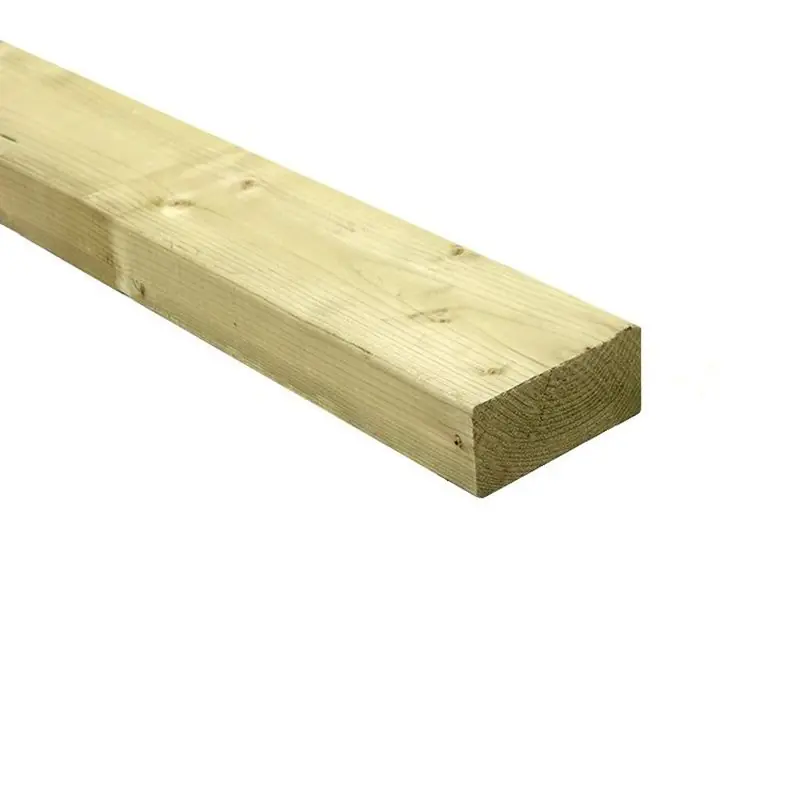 Ossature sapin/épicéa rabotée traitée Classe 3 - 120x45 mm - Longueur 5,70 m