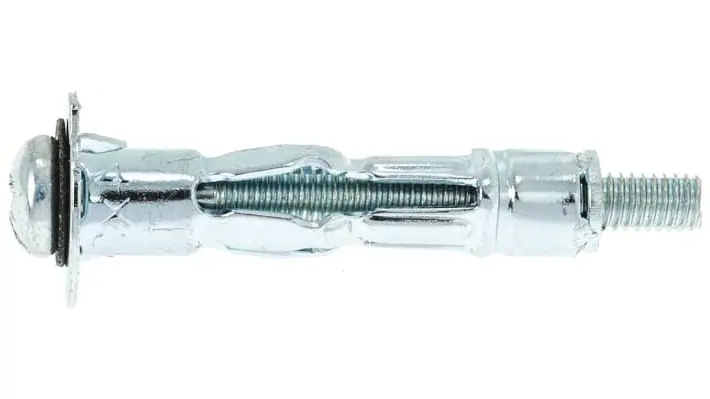 Cheville métallique pour placo et corps creux Ø4x32 mm - Boîte de 100